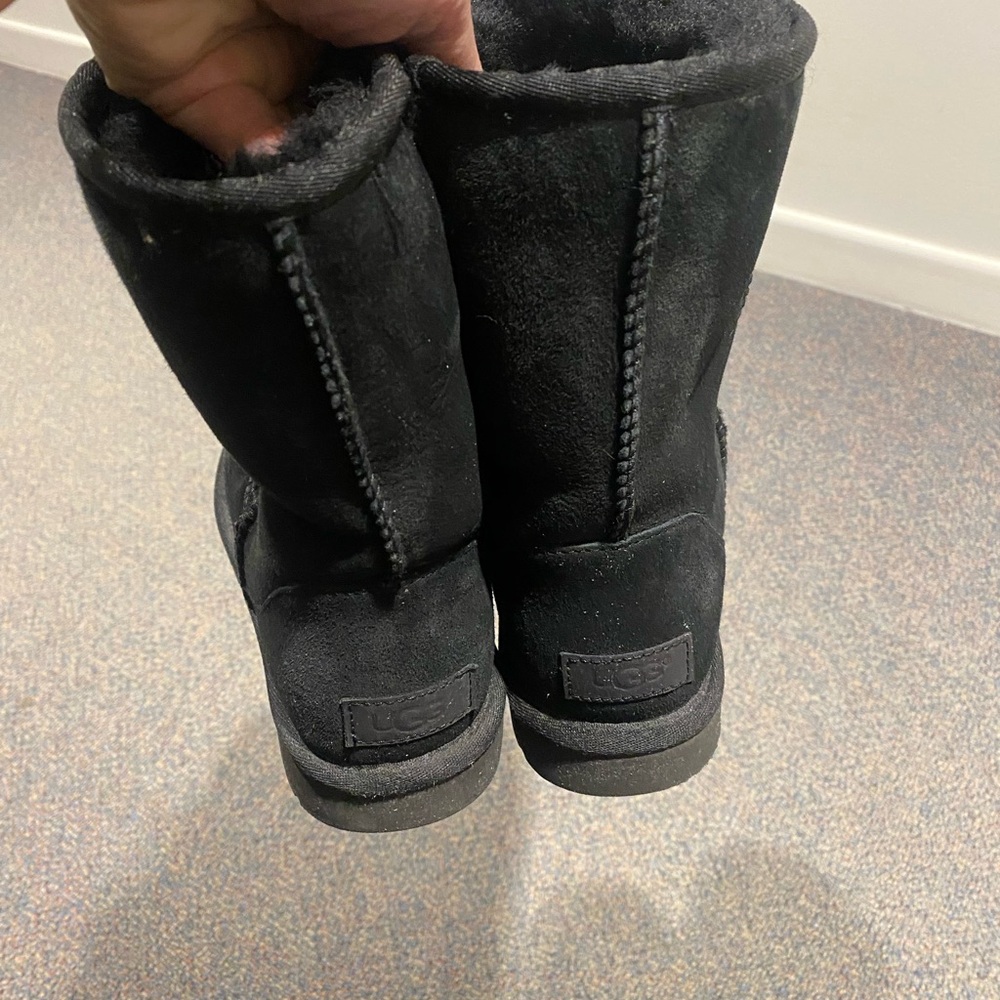 UGG Black Suede Boots